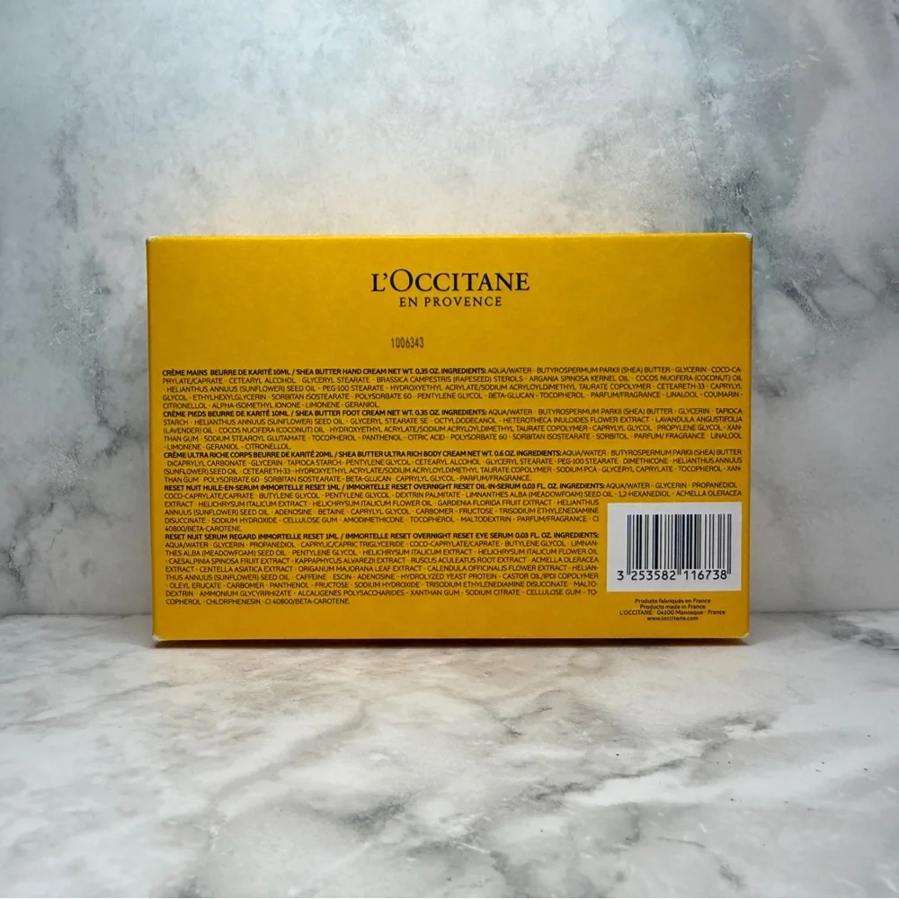 💛 L’Occitane en Provence “Les Lumières” Luxury Gift Box – Empty / Packaging
